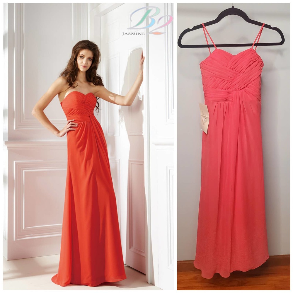 B2 BRIDESMAIDS BY JASMINE Peony Gown for Special Occasion or Prom B4101 Junior 6